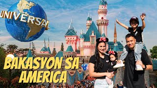 PUMUNTA KAMI SA Happiest Place on Earth | BAKASYON SA AMERICA