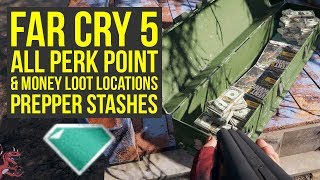 Far Cry 5 Tips and Tricks ALL PREPPER STASH LOCATIONS for Perk Points (FarCry5 tips - Farcry 5 tips)