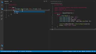 Live generation of Java unit tests in Visual Studio Code