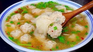 Qianli Xiang wonton  a bowl of winter is warm all over  the soup is delicious  hot and delicious  t