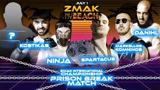 PRISON BREAK MATCH (International championship) ZMAK MY BEACH 2023