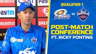 Post-Match Press Conference | Ricky Ponting | Qualifier 1