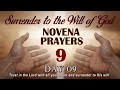 DAY NINE SURRENDER TO THE WILL OF GOD NOVENA PRAYERS LET JESUS TAKE CARE OF EVERYTHING