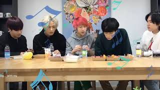 knock knock by theking(더킹) on vlive 1phrase「 나는 길에서 연여인을 주웠다 (私は道で芸能人を拾った )」