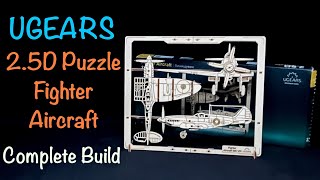 UGEARS 2.5D Fighter Aircraft Full Build