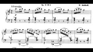 Vladimir Rebikov - Mélomimiques, Op.17