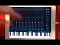 layr multi timbral synthesizer demo for the ipad