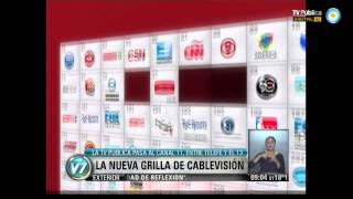 Visión 7: Nueva grilla de Cablevisión: La TV Pública cambia al canal número 11