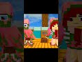 #toca toca dance meme pigman and piggirl -minecraft animation #shorts