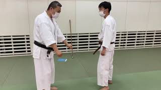 Shorinji Kempo　上膊捕(両手)   Jyouhaku  dori　(ryoute)　　少林寺拳法