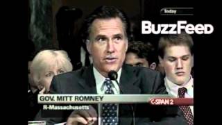 Mitt Romney in 2004: The Children of America Have a Right to Have a Mother and a Father