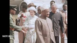 President Julius Nyerere Welcomes Queen Elizabeth to Tanzania | British Royal Tour | July 1979