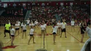 South Milwaukee Varsity Poms- Back to the 80s Assembly Mix