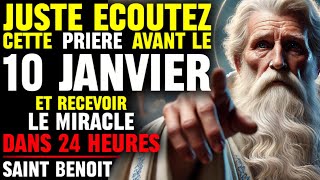 ✨ Recevez le miracle que vous attendez dans 24 HEURES🙏🏼Prière puissante Effata Saint Benoît et Jésus