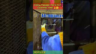 Kolby Passed His 6 Inch Downhill Test | Welding Bend Test | Guided Bend Test #shorts #rgpv2.0 #short