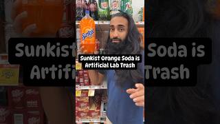 Sunkist Orange Soda is Artificial Lab Trash #sunkist #soda #orangesoda