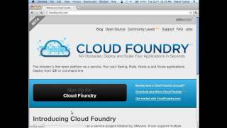 Getting Started - CloudFoundry.com and Micro Cloud Foundry
