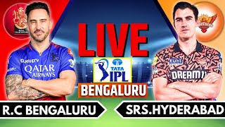 IPL 2024 Live: RCB vs SRH Live Match | IPL Live Score & Commentary | Bangalore vs Hyderabad Live
