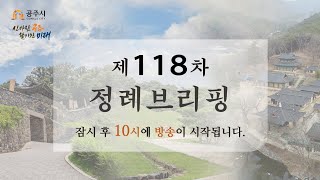 제118차 정례브리핑