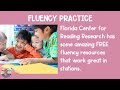 literacy stations series part 5 fluency station ideas