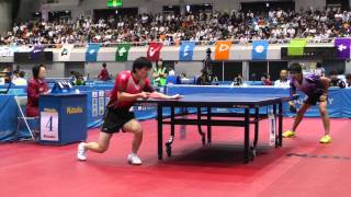 TableTennis 松平健太(東京)vs 軽部隆介(宮城) 3G 卓球 準決勝 成年男子 東京国体 2013.10.3