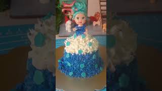 Cute Princess Cake #minicakes #cakedecorating #minicake #shorts
