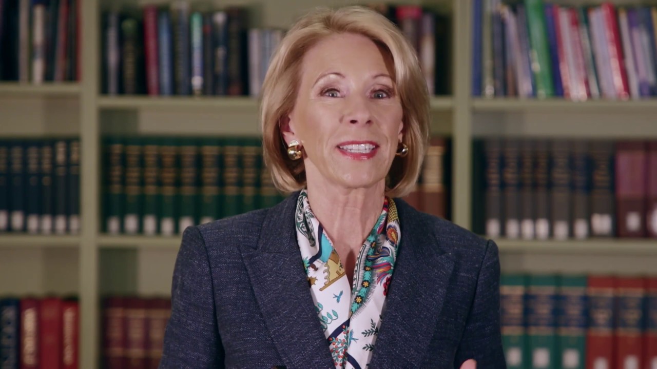 Secretary DeVos Announces New Title IX Regulation - YouTube