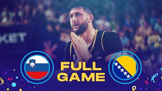 Slovenia v Bosnia and Herzegovina | Full Basketball Game | FIBA EuroBasket 2022