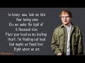 Ed Sheeran - Thinking Out Loud (Lyrics)