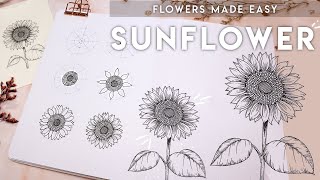 How To Draw Sunflowers That Are Sensational 🌻