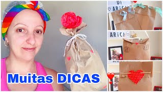 5 SAQUINHOS DE KRAFT + MUITAS DICAS BOAS ❣️