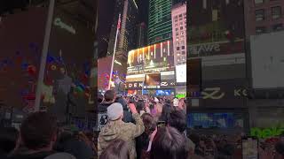 Live music by Jung-kook at Times Square, New York City