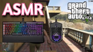 ASMR Gaming | GTA V Cayo Perico HEIST SOLO | Keyboard/Mouse Sounds + No Talking 💤