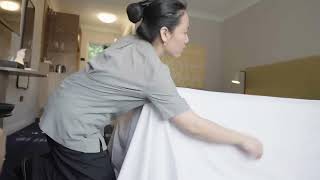 Hotel Room Cleaning Sequence │ Instructional Video