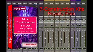 Afro Caribbean Tribal House Producers "Sample Pack Construction Kits"