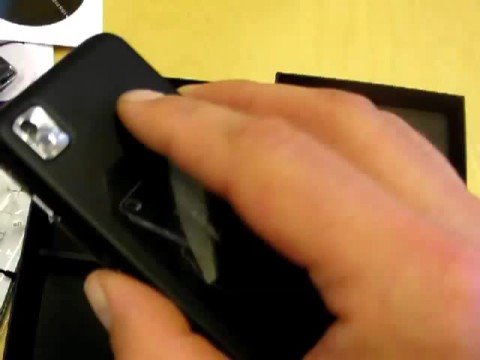 Sprint Samsung Instinct Unboxing and Hands-On Sprint Samsung Instinct Unboxing and Hands-On