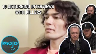 10 Disturbing Interviews With Killers REACTION | OFFICE BLOKES REACT!!