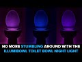 illumibowl toilet bowl night light