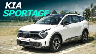 New 2022 Kia Sportage Hybrid Review "Luxury Features For Less"