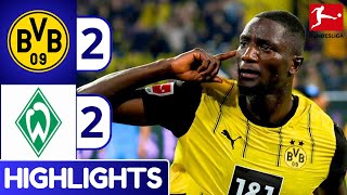 Borussia Dortmund vs Werder Bremen  (2-2) | All Goals \u0026 Extended Highlights | Bundesliga 2024/25