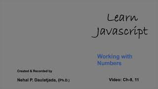 Learn Javascript: Working with Numbers: Prime