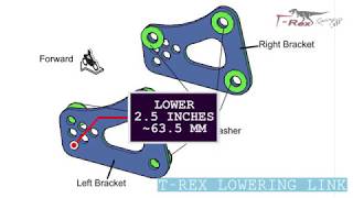 T-Rex Racing 2011-On Suzuki GSX-R600/ GSX-R750 Lowering Link