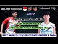 TAMPIL PERKASA - Moh. Zaki UBAIDILLAH (INA) vs Muhammad FAIQ (MAS) | QF BWF WJC 2024