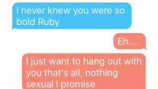 Cinder and Ruby have a conversation