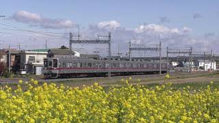 東武10030系11447F 普通南栗橋行 栗橋～新古河通過