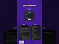 login page #coding #javascript #html #css #programming #python #webdesign #shorts #viralvideo