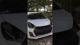 #1 Proses Upgrade bumper depan sirion 2013 ke 2016