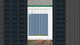 快速制作工资条#每天学习一点点 #EXCEL #办公技巧 #职场 #文员 #办公技巧 #excel #职场