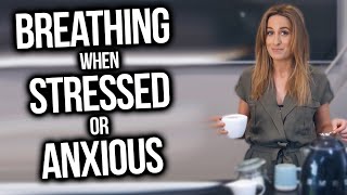 How To Breathe When Stressed or Anxious - Dr. Julie Smith #Shorts