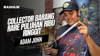 Kumpul Barang ‘Rare’ Sejak Sekolah, Adam John Simpan Darah Pemain Dram Slipknot? | MASKULIN Hobi